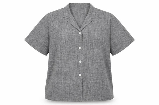 Womens UK Size 20 Eastex Grey  Button-Up