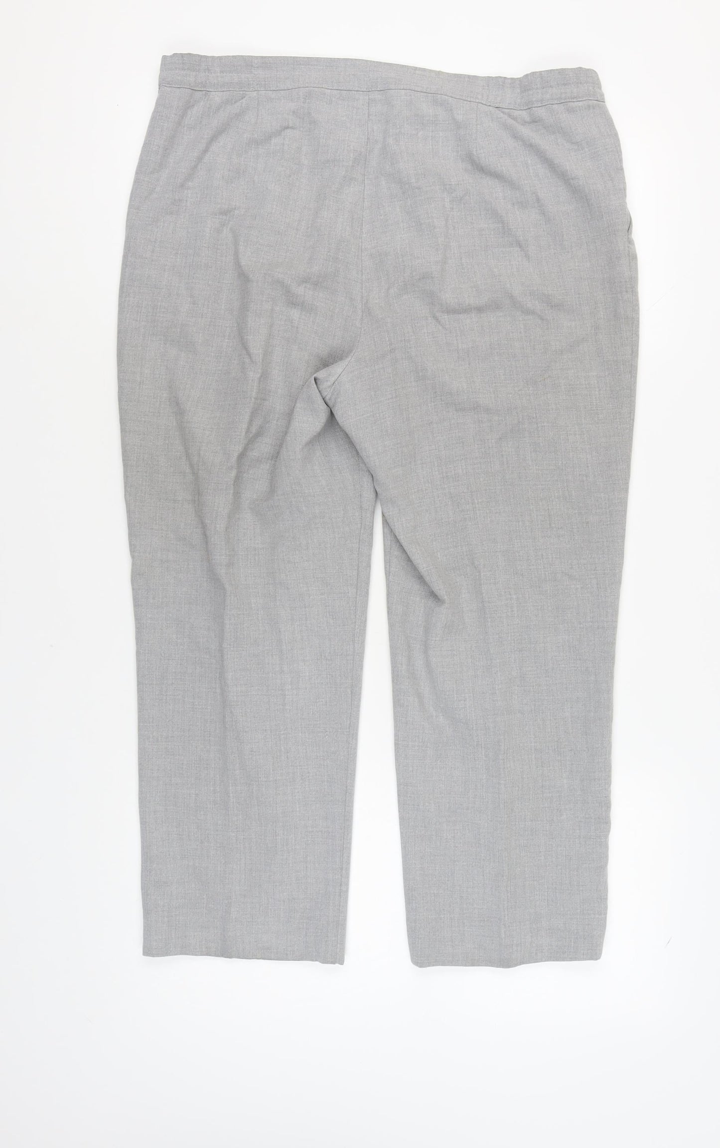 Womens UK Size 16 Wardrobe Regular Fit Workwear Business Grey Trousers