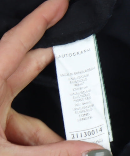 Marks and Spencer Black Men's Trousers, 32 in Waist