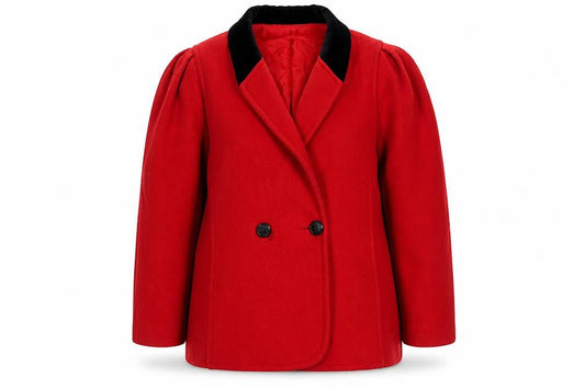 TopCoat Women's Red Wool Overcoat Size 16
