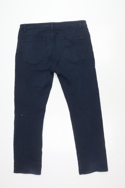 Jachs New York Men's Blue Straight Jeans Size 36