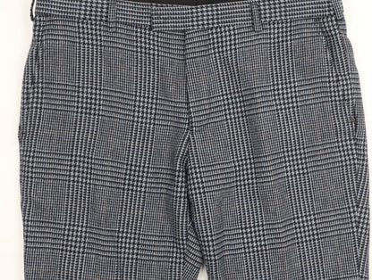 Moss 1851 Men's Multicoloured Check Trousers 36