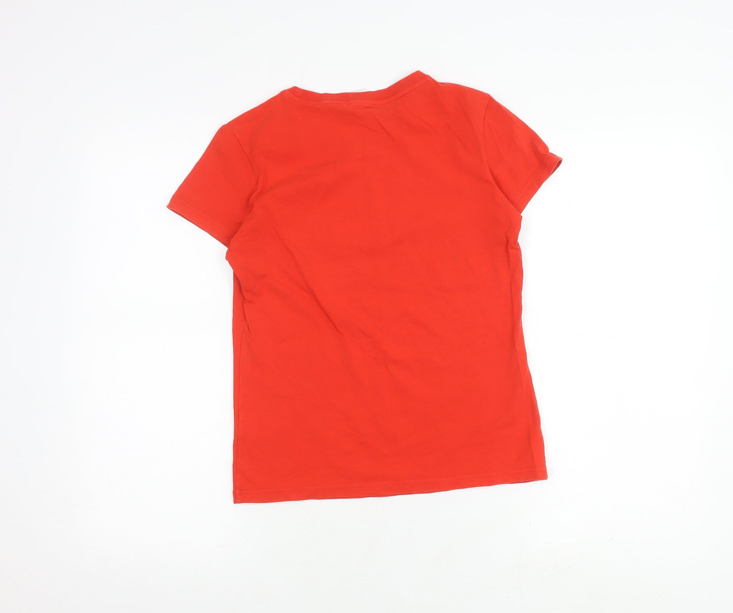 Womens UK Size 10 Team GB Red Basic T-Shirt