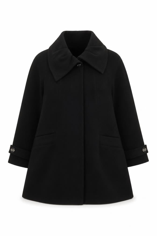 Wallis Women's Black Coat Size 12
