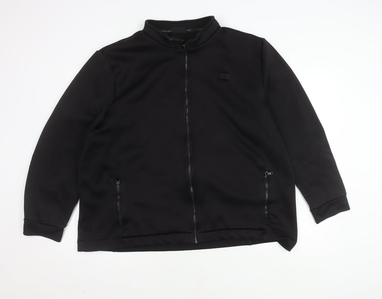 Mens UK Size XL Debenhams Black Soft Shell