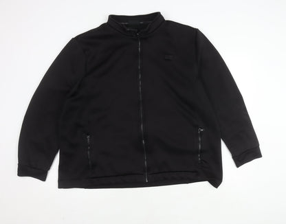 Mens UK Size XL Debenhams Black Soft Shell