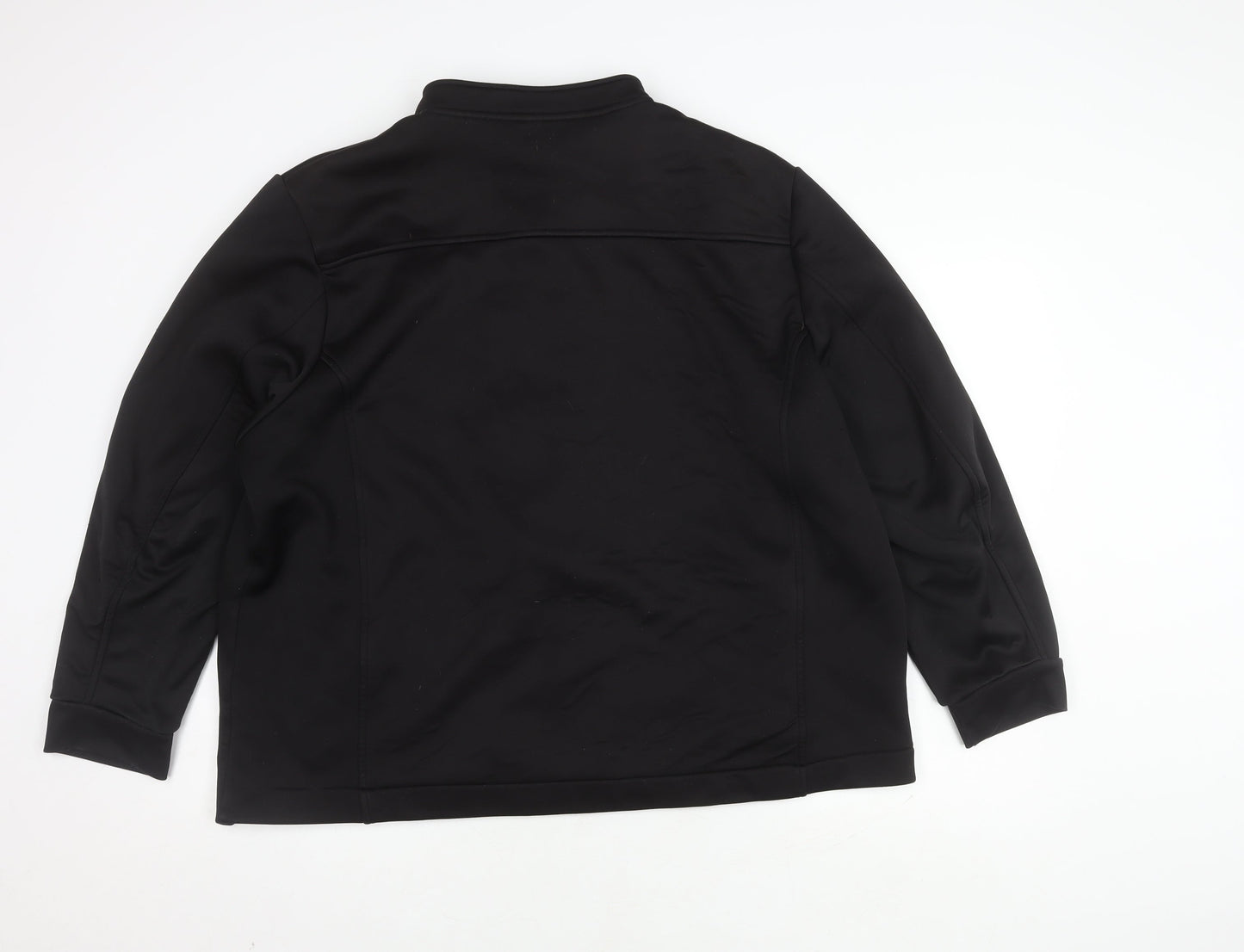 Mens UK Size XL Debenhams Black Soft Shell