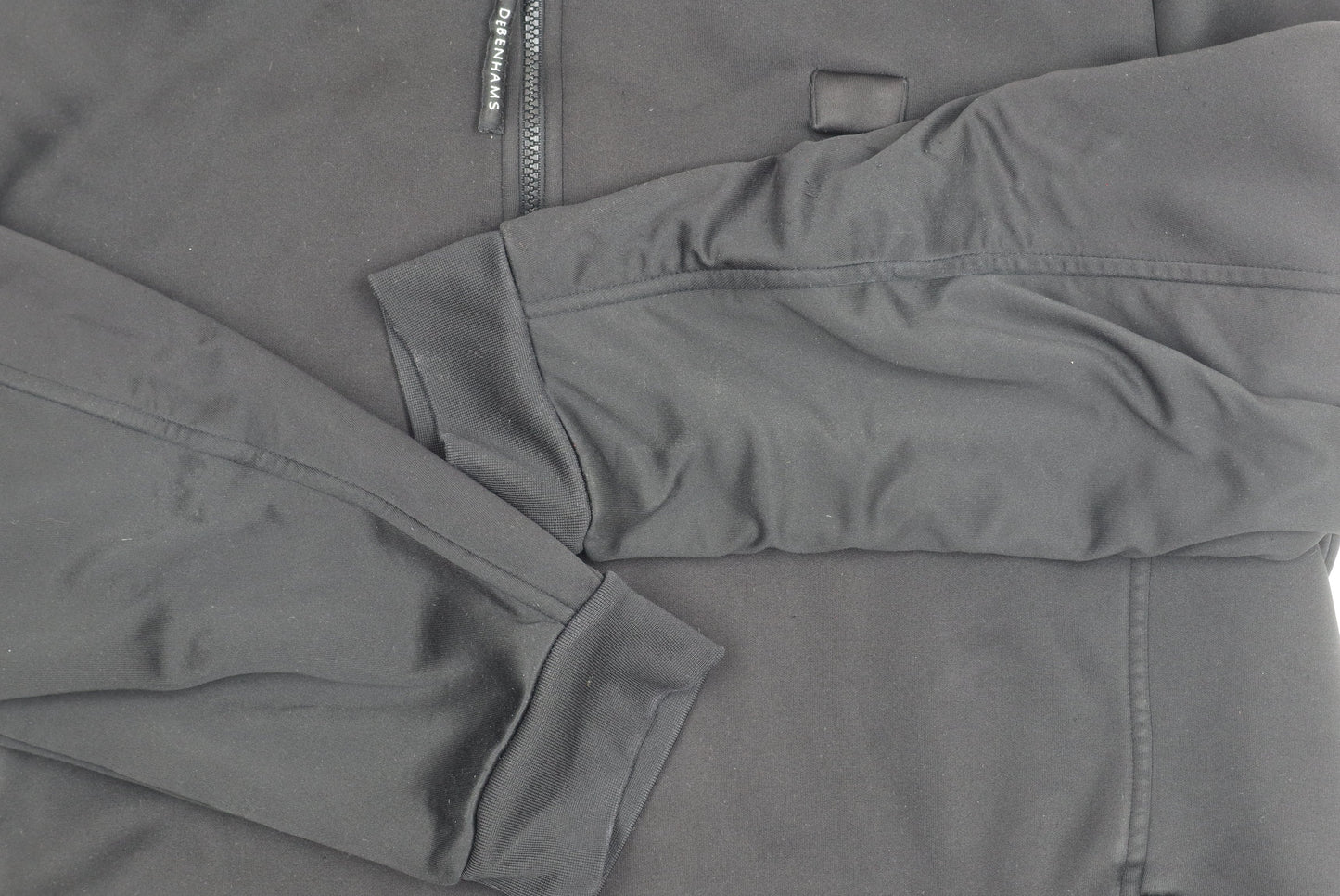 Mens UK Size XL Debenhams Black Soft Shell