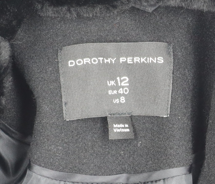 Womens UK Size 12 Dorothy Perkins Black