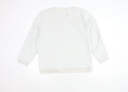 Disney Women’s Mickey Mouse White Pyjama Top Size 18-20