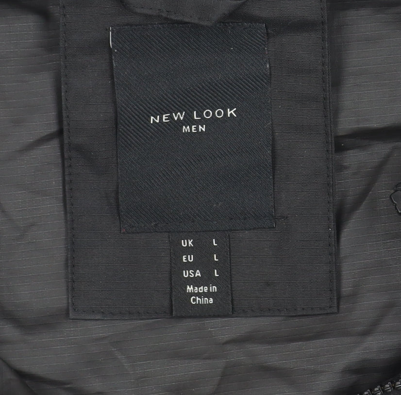 Mens UK Size L New Look Black
