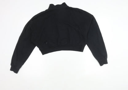 Nike Women's Black Hoodie Medium Full Zip Lightweight