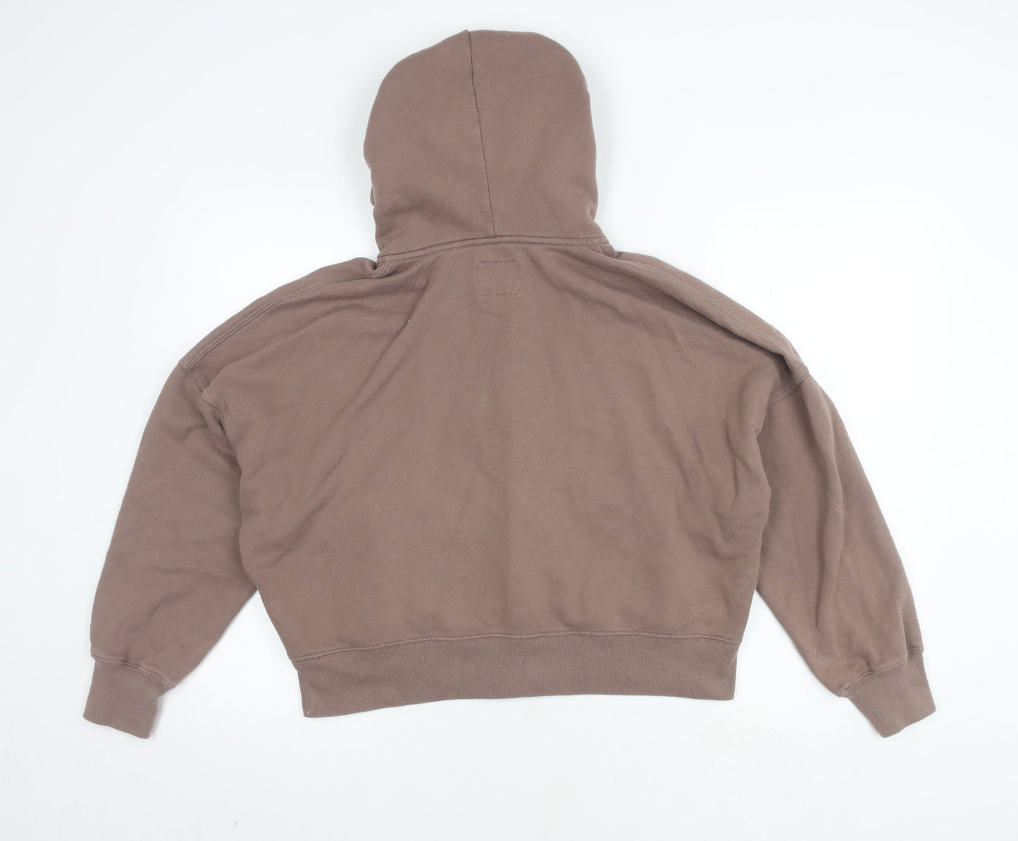 Abercrombie & Fitch Women's Brown Full Zip Hoodie XL