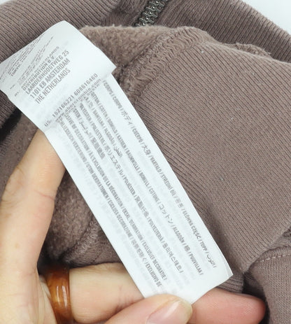 Abercrombie & Fitch Women's Brown Full Zip Hoodie XL