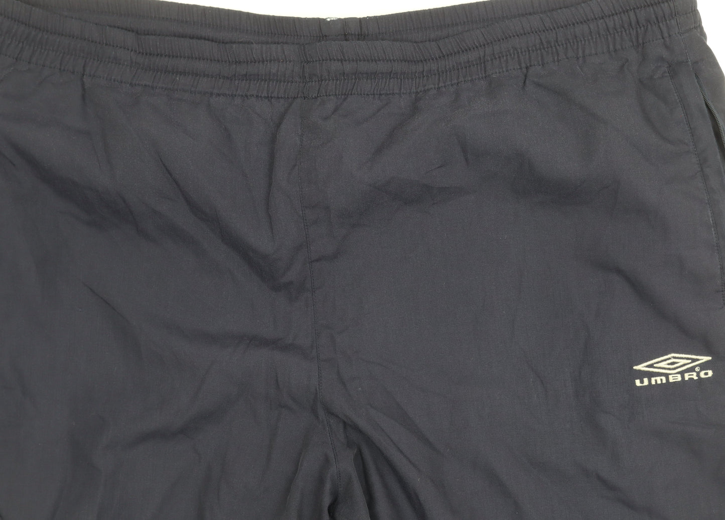 Umbro Men's Black Track Pants L - Gym Training Sportswear