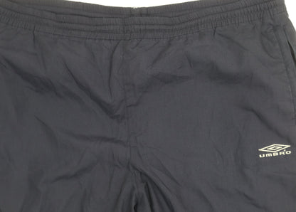 Umbro Men's Black Track Pants L - Gym Training Sportswear