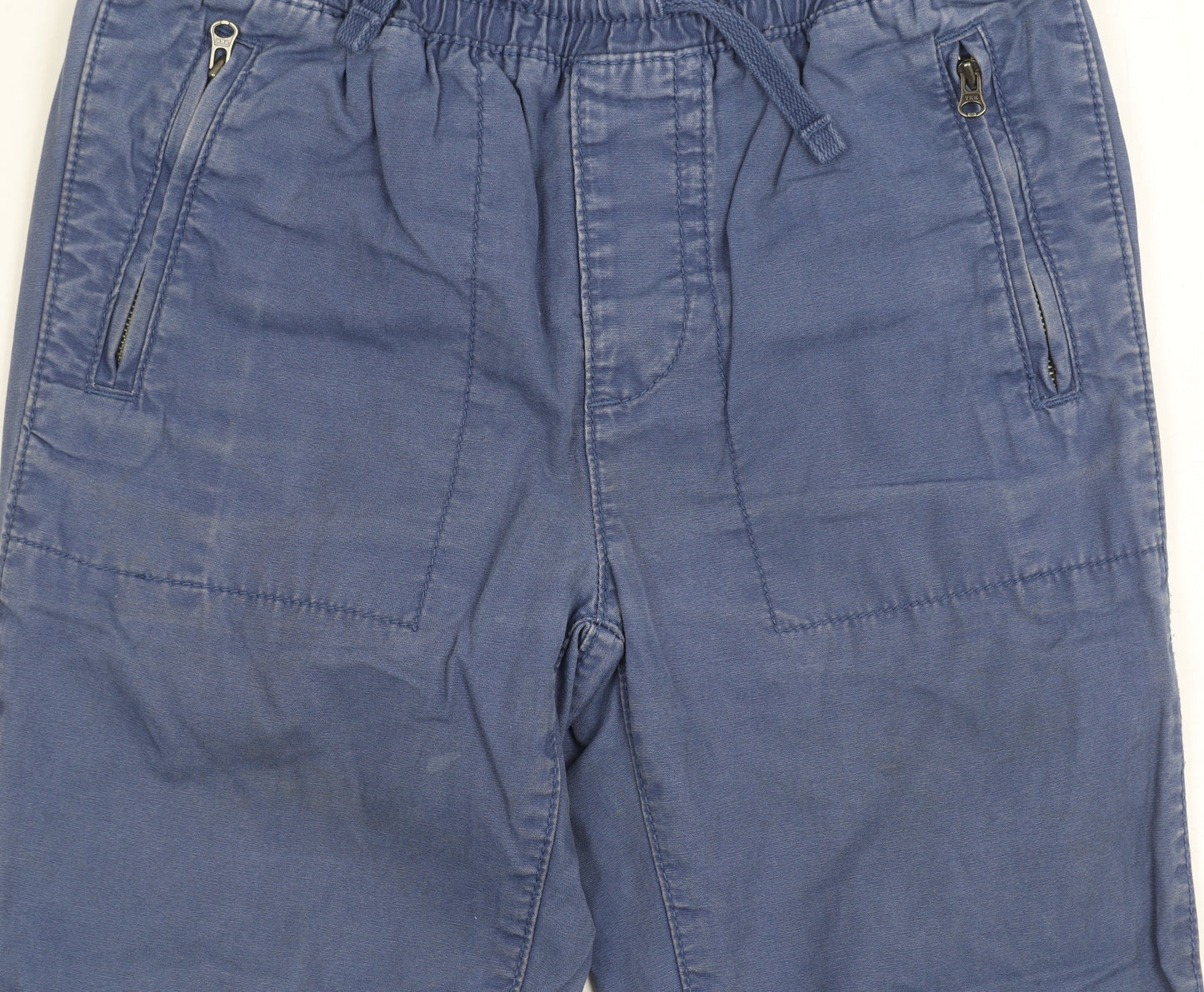Gap Girls Blue Jogger Trousers - M, Casual Elastic Waist