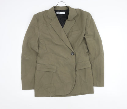 Zara Women's Medium Suit Jacket, Single Breasted, Notch Lapel
