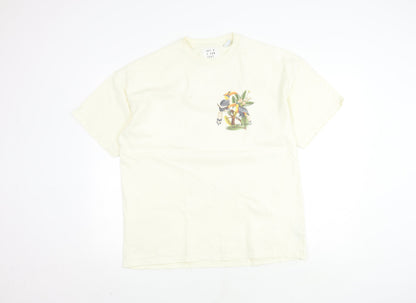 Out of Context Ivory T-Shirt Unisex Medium Nature