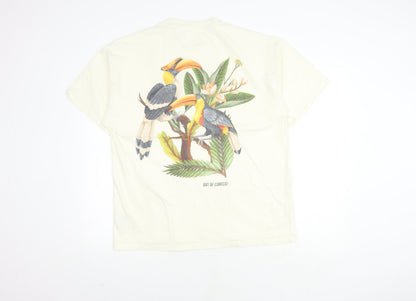 Out of Context Ivory T-Shirt Unisex Medium Nature