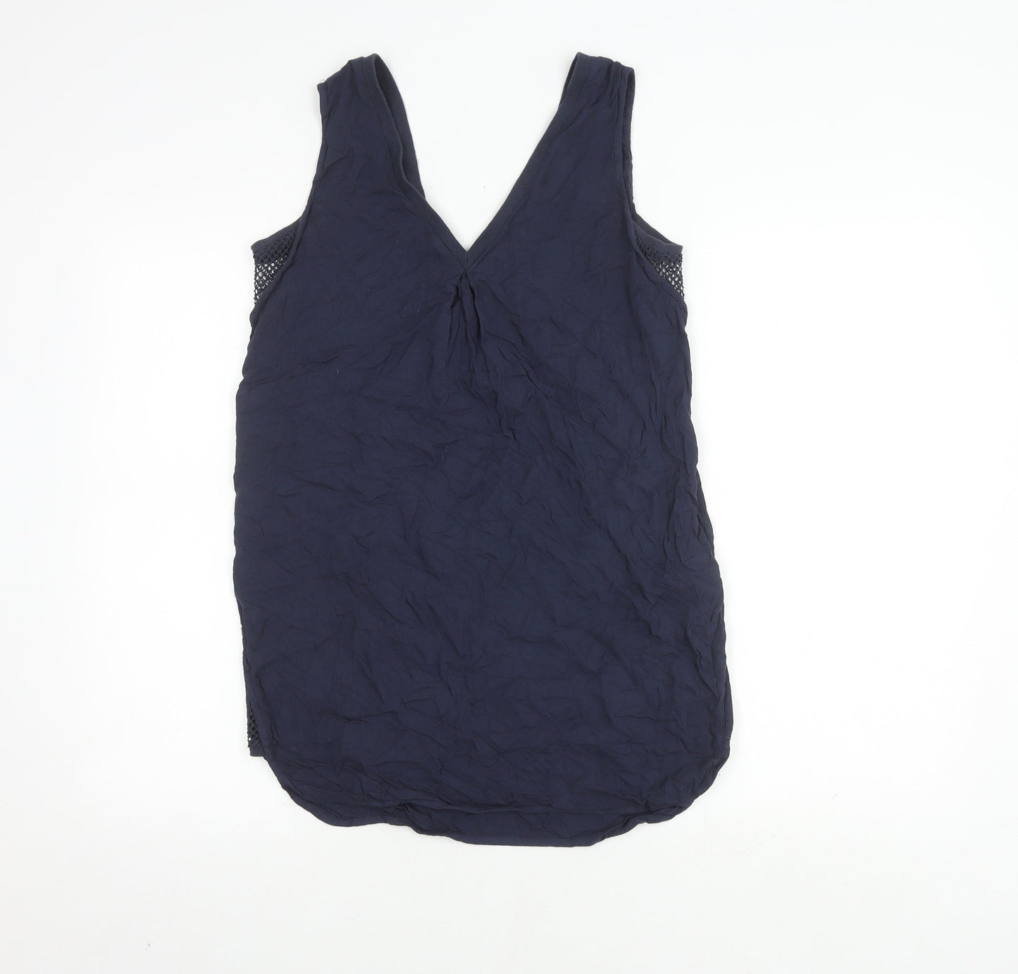 Womens UK Size 10 Warehouse Blue  Blouse