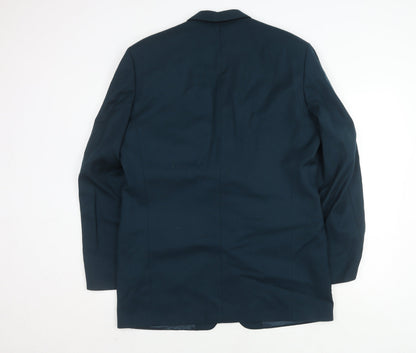 Mens UK Size 42 Marks and Spencer Regular Blue Suit Jacket
