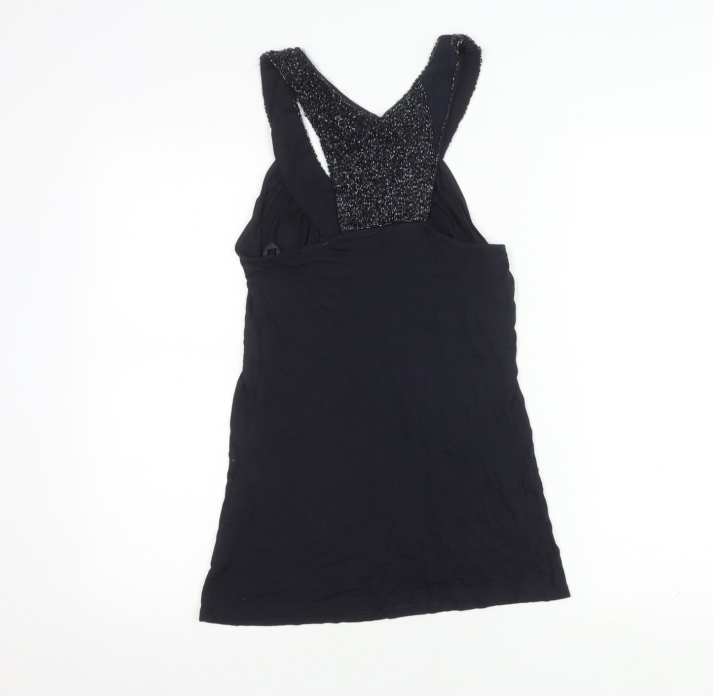 Womens UK Size 6 Oasis Black  Tank