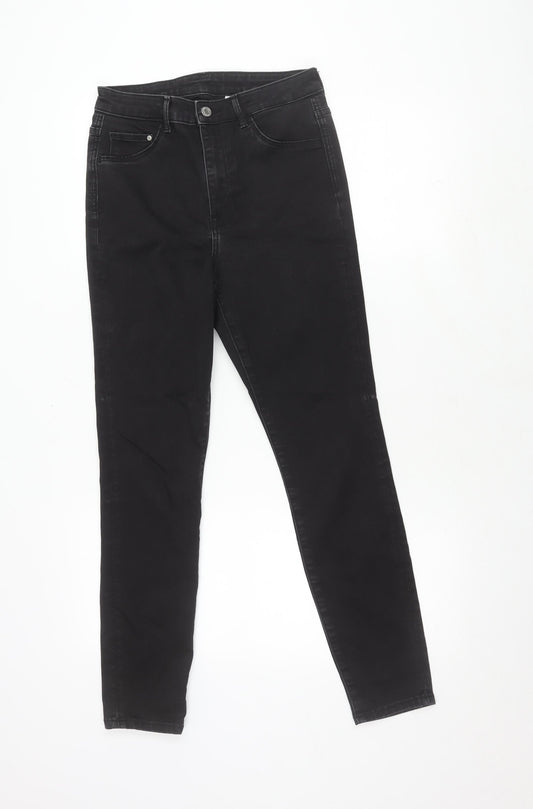 Womens UK Size 12 H&M Slim Fit Jegging Black Jeans
