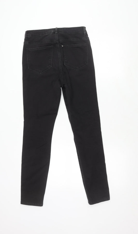 Womens UK Size 12 H&M Slim Fit Jegging Black Jeans
