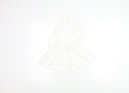 Coast Women's White Halter Camisole, Size 10