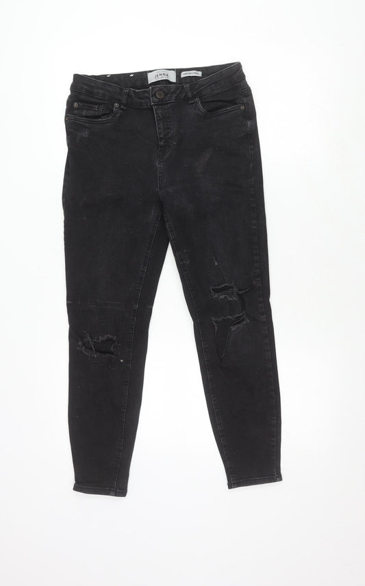 New Look Women's Black Skinny Ankle Jeans Size 12