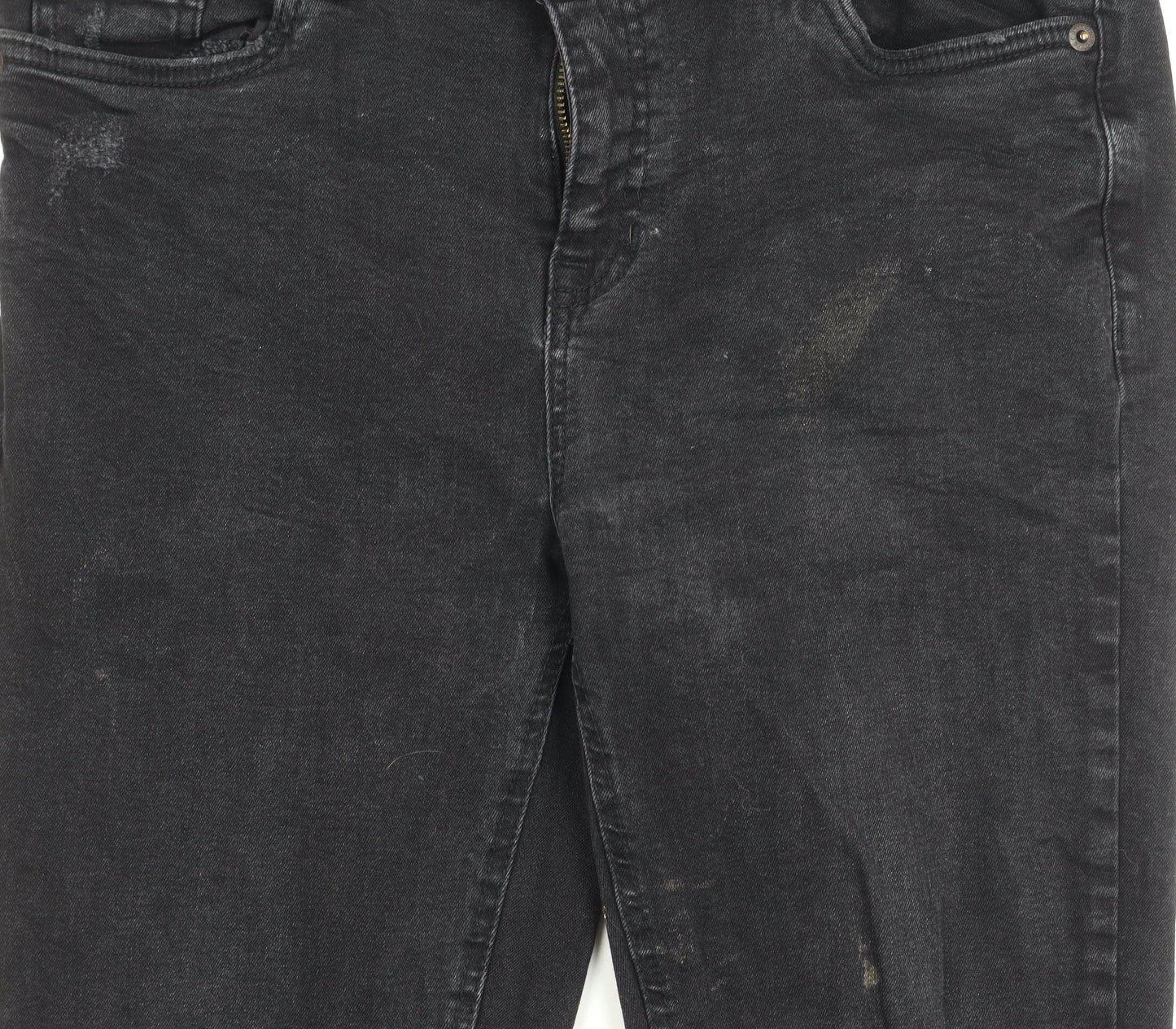 New Look Women's Black Skinny Ankle Jeans Size 12