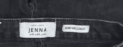 New Look Women's Black Skinny Ankle Jeans Size 12