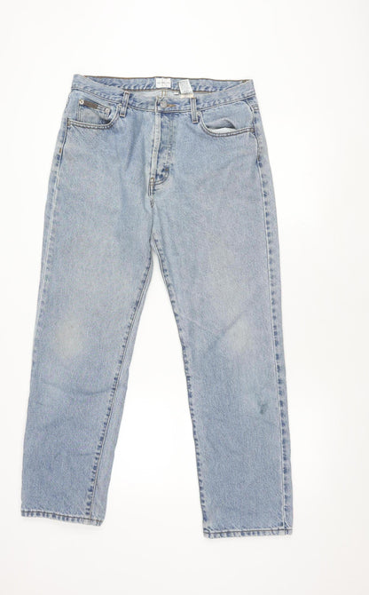 Calvin Klein Women's Blue Denim Jeans Size 13