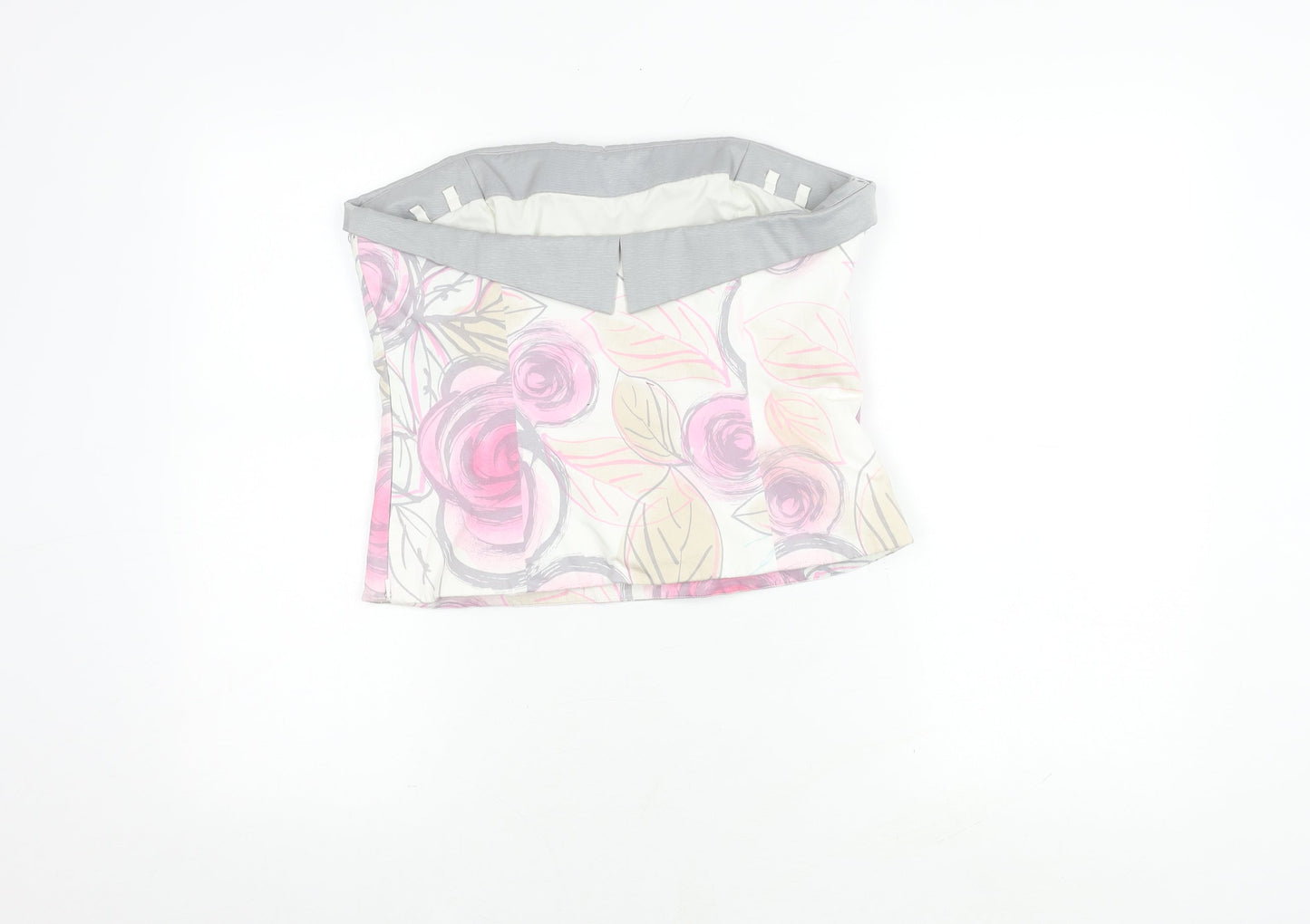 Coast Women's Floral Cropped Top - Size 14, Multicoloured