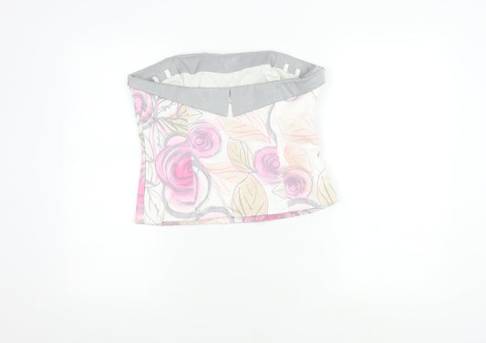 Coast Women's Floral Cropped Top - Size 14, Multicoloured