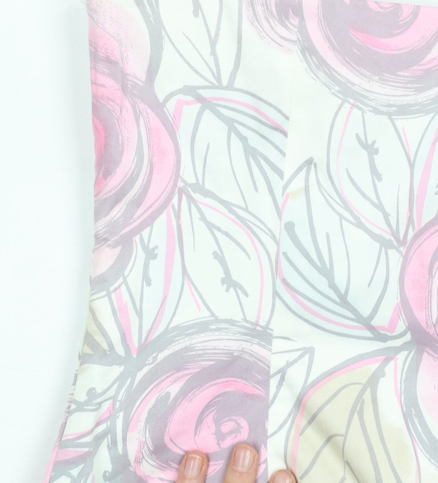 Coast Women's Floral Cropped Top - Size 14, Multicoloured