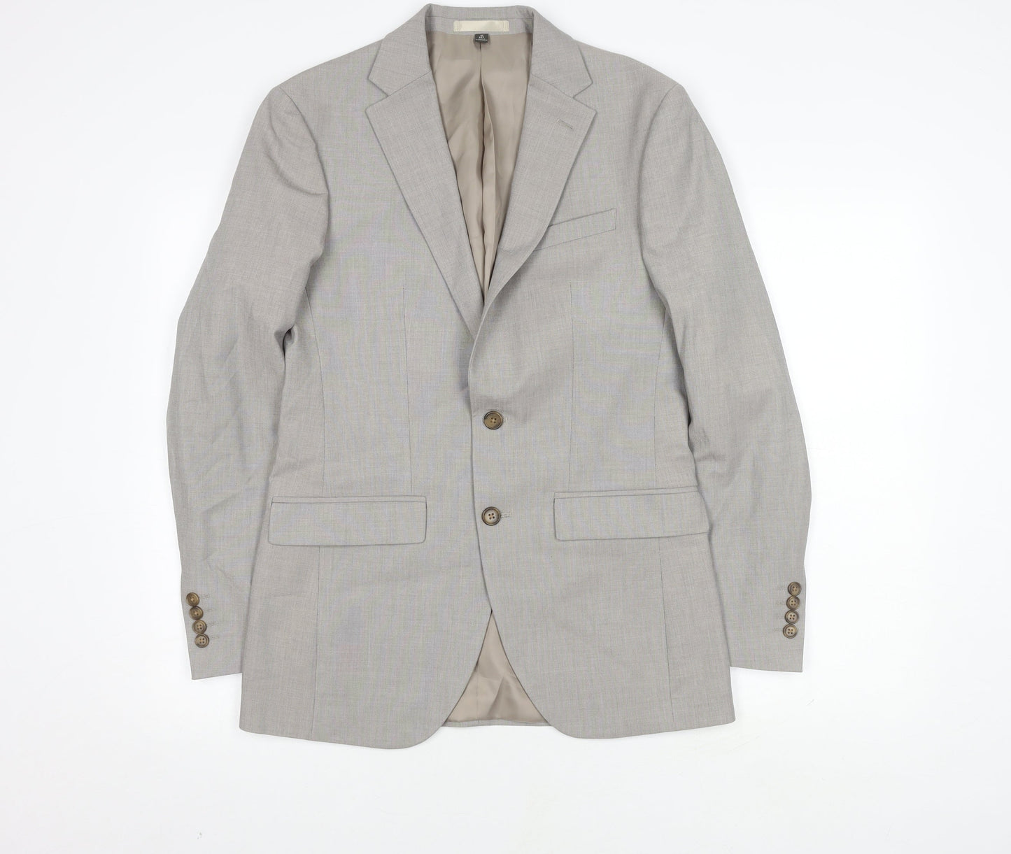 Mens UK Size 36 Marks and Spencer Regular Grey Suit Jacket