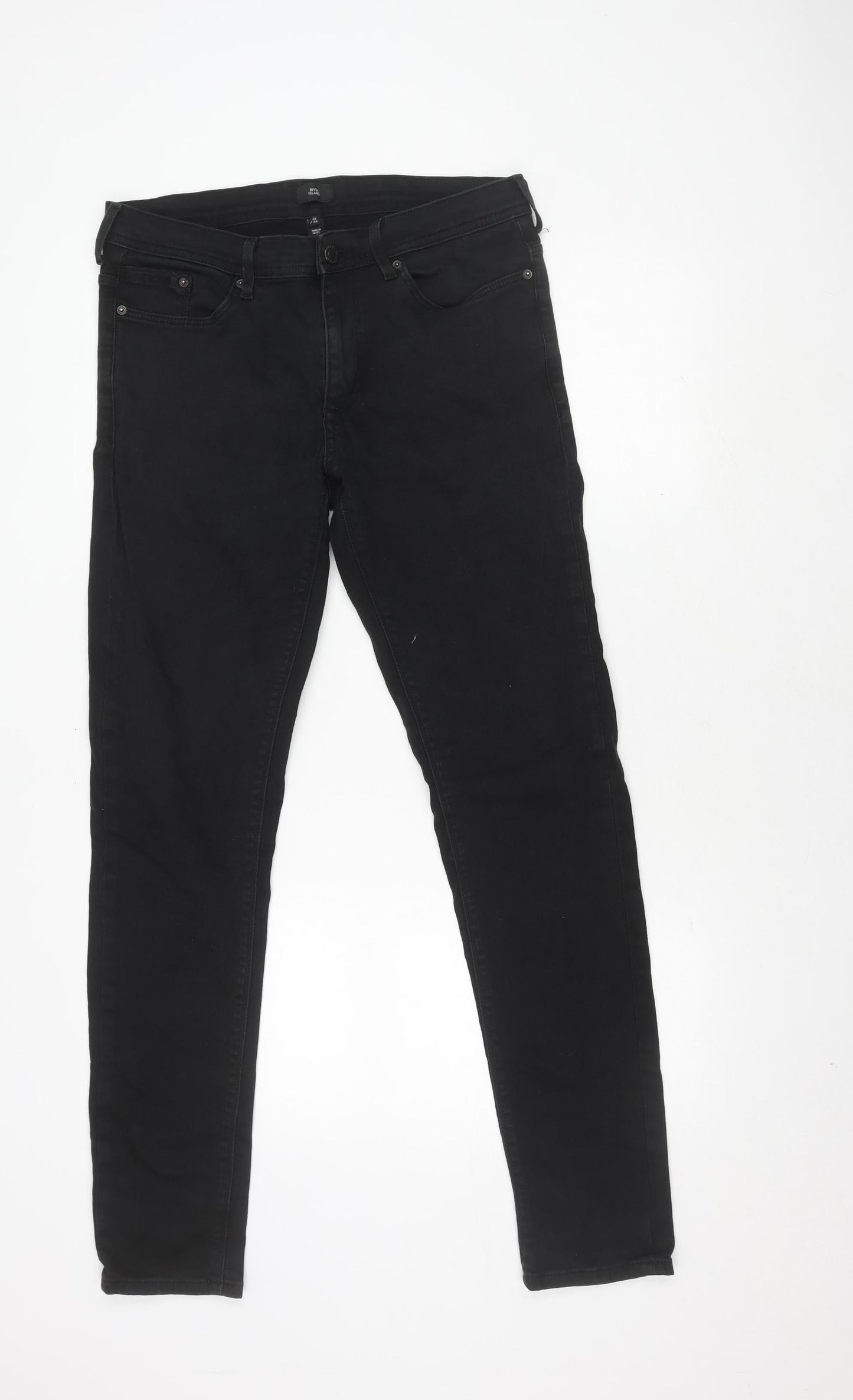 River Island Women's Black Skinny Jeans L