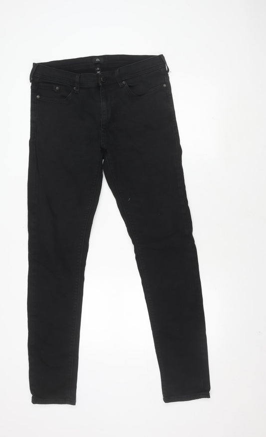 River Island Women's Black Skinny Jeans L