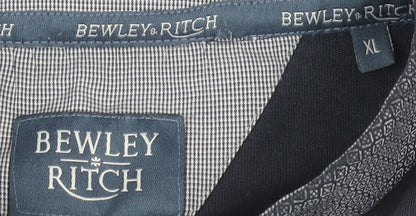 Bewley & Ritch Men's Blue XL Polo Shirt