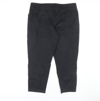 Womens UK Size 16 Marks and Spencer   Black Trousers