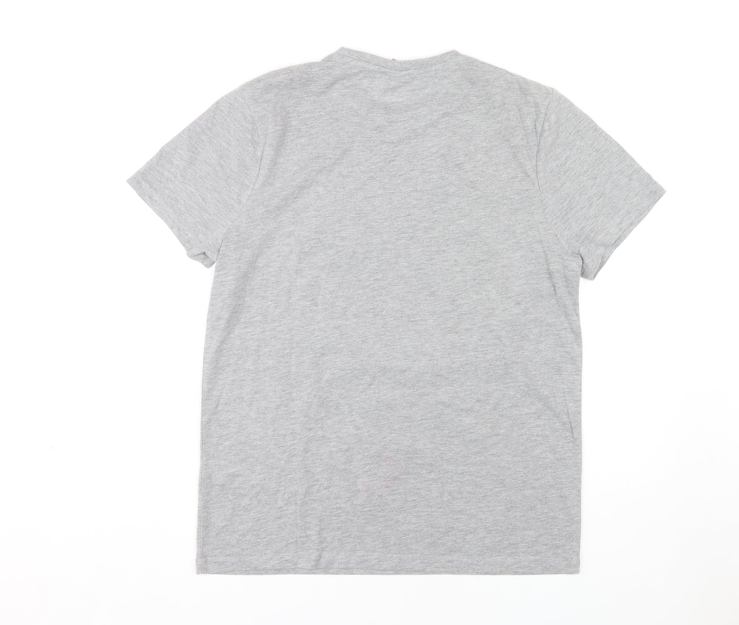 The Simpsons Men's Grey Cartoon T-Shirt L