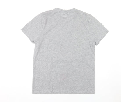 The Simpsons Men's Grey Cartoon T-Shirt L