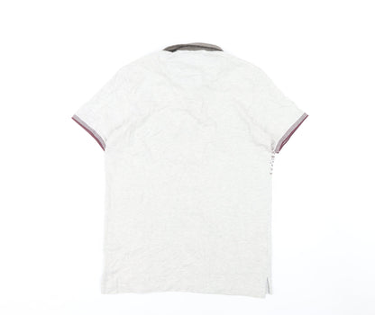 Brave Soul Men's Multicoloured Polo Shirt, M Size