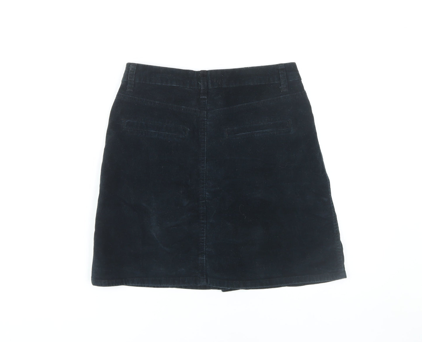 New Look Women's Black Mini Corduroy Skirt Size 10