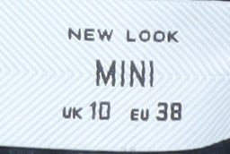 New Look Women's Black Mini Corduroy Skirt Size 10