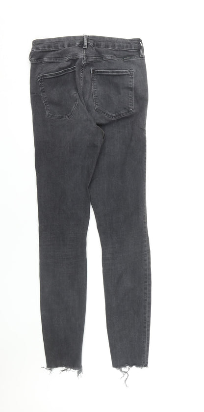 & Denim Women's Black Skinny Jeans Size 30 High Waist Denim