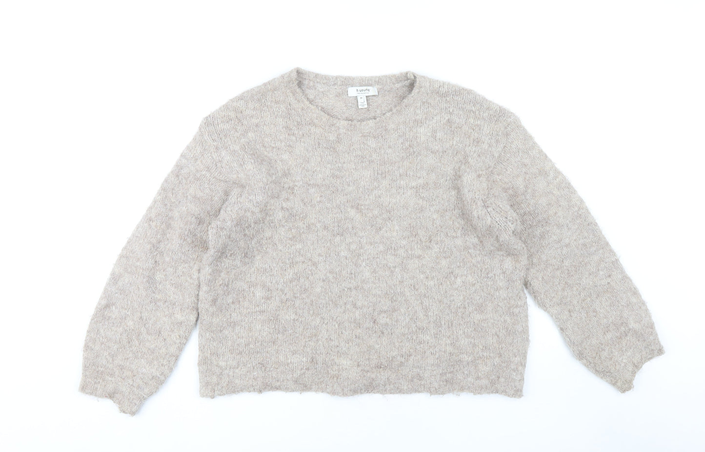 b.young Beige Women's Pullover Jumper Size M