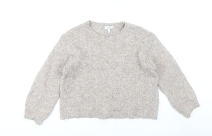 b.young Beige Women's Pullover Jumper Size M